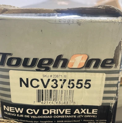 CV Axle Joint Half Shaft Front Right GSP NCV37555 fits 02-05 Hyundai Accent - Image 1 of 3