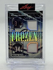 2025 Leaf Glory Of The Game “The Frozen Tundra” /25 Walter Payton | Bronko - Picture 1 of 2