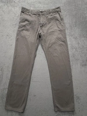 Pantalones chinos Dockers para hombre medidos 34x32 grises ajustados cónicos elásticos informales Foto 1 de 4