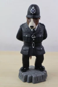 Robert Harrop Doggie People DP242 Bull Terrier Policeman - On the Beat EXC - Picture 1 of 8