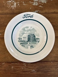 Ford Motor Co. Restaurant Ware 6" Teller Shenango China Auto Auto Fabrik - Bild 1 von 3