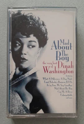 Dinah Washington – Mad About The Boy Original 1997 Crimson Cassette Tape - Image 1 of 3