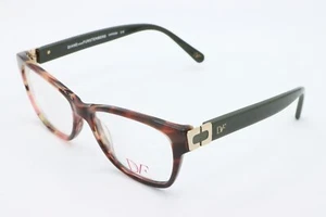 DIANE VON FURSTENBERG DVF 5059 319 TORTOISE AUTHENTIC FRAMES EYEGLASSES 52-16 - Picture 1 of 4