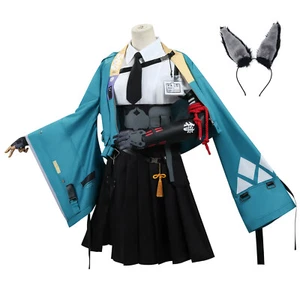 Zenless Zone Zero Hoshimi Miyabi Cosplay Costume Comic-Con Party Fancy Outfits - Picture 1 of 17