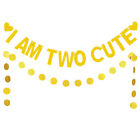 2nd Birthday Banner for Boys/Girls - Adorable Photo Props & Party Decor