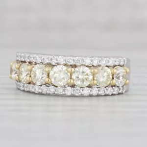 Neu Allison Kaufman 1.64ctw Diamantring 14k Gold Größe 6.75 Stapelbar Jubiläum - Bild 1 von 9