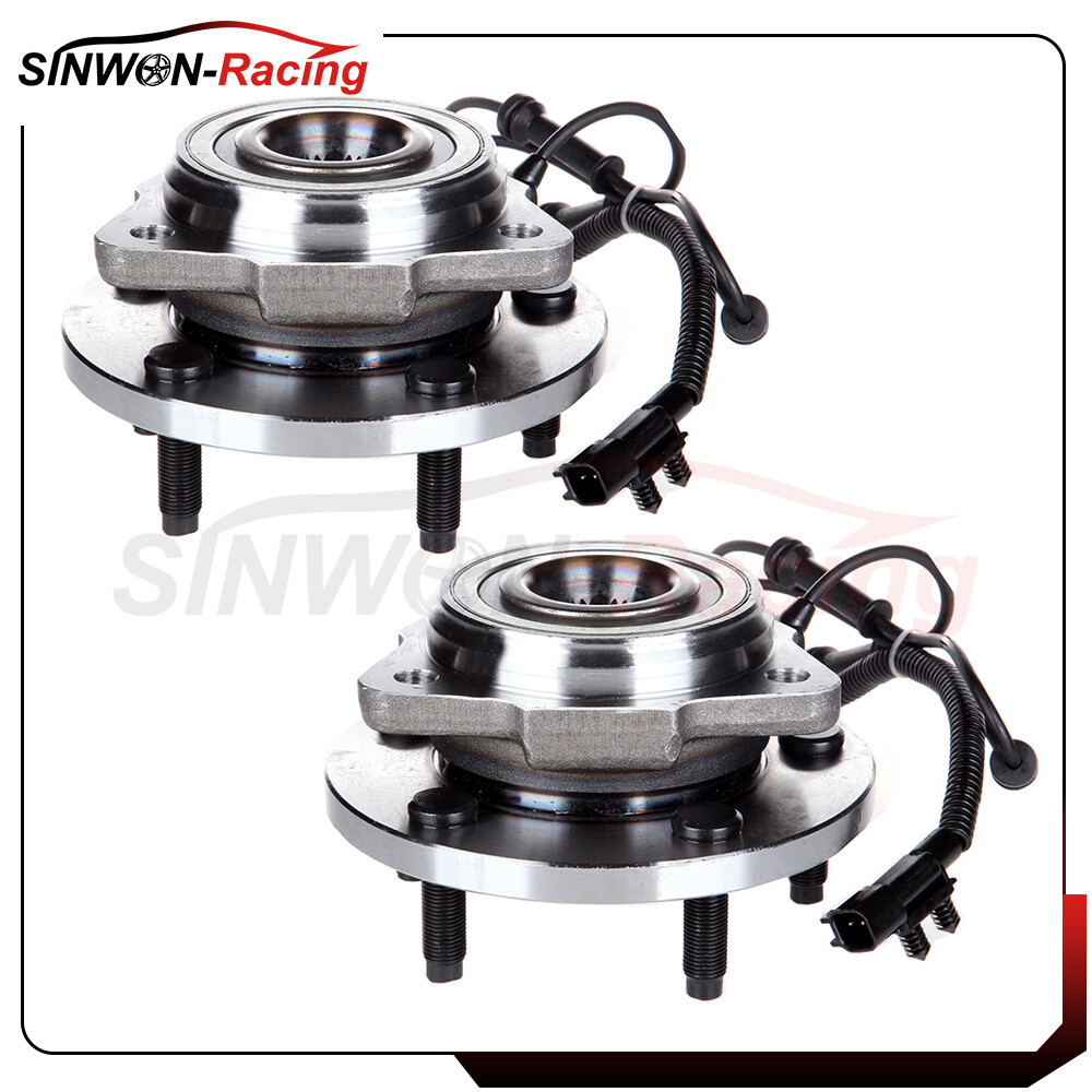 TRQ Front Wheel Hub Bearing Assembly – Left & Right Side For 2005-2009 Ford F-250/F-350 Super Duty 4WD DRW - View #10
