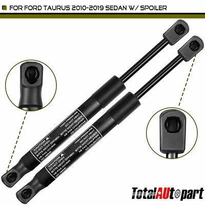 2x Soportes de elevación puntales para Ford Taurus 2010-2019 sedán con alerón maletero trasero Foto 1 de 4