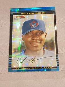 2002 Bowman Chrome X-Fractors #122 Orlando Hudson /250