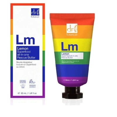 Dr Botanicals Lm Lemon Superfood All-In-One Rescue Butter 1.69 oz. 50 mL New - Image 1 of 2
