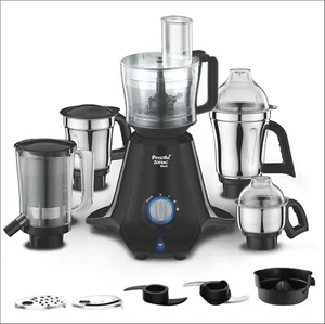 Preethi Zodiac Black Mixer MG-261 750 Watt Mixie With 5 Jars black @US - Picture 1 of 5