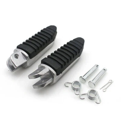 Forged Retro Motorcycle Off-road Universal Foot Pegs Forefoot Pedals 8MM 1Pair - Image 1 of 4