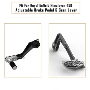 Fit For Royal Enfield Himalayan 450 Adjustable Gear Pedal & Brake Pedal Assembly - Imagen 1 de 7