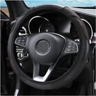 Universal 15'' Leather Microfiber Car Steering Wheel Cover Anti-slip Accessories