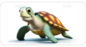 TORTUGA DISEÑO TU PROPIA VARIEDAD DE PLACAS DE METAL IMPRESAS UV 6 - Imagen 1 de 4