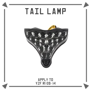 Motor LED Blinker Bremse Smoke Rücklicht für Yamaha YZF R1 09-14 YZFR1 - Bild 1 von 8
