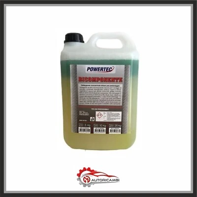 Sgrassante Camion Auto Moto Detergente Bicomponente Bi fase 5KG Puro motore