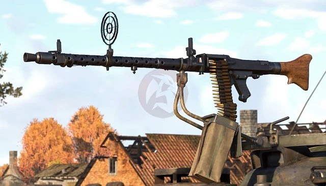 Peddinghaus 1/16 MG 34 German Machine Gun WWII on Turret Mount (2 versions) 4314 - Image 1 of 1