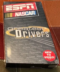 ESPN NASCAR Greatest Drivers VHS NEW, SEALED - Picture 1 of 2