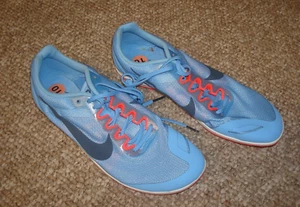 Nike Zoom Rival D Track Distanz Rennen Spikes hellblau 907566-446 Herren Größe 10 - Bild 1 von 6
