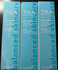 Tula Skincare Filter Primer Blurring & Moisturizing Primer ~ Choose Your Shade - Picture 1 of 4