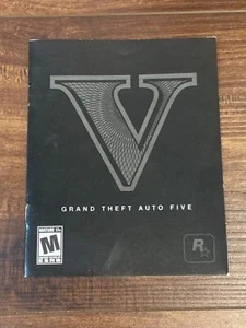Grand Theft Auto V Five PS3 Playstation 3 Instruction Manual Only - Picture 1 of 4