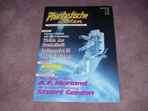 PHANTASTISCHE ZEITEN magazine, May 1988 Re-Animator Stuart Gordon, Poltergiest 3 - Picture 1 of 1
