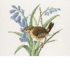 HERITAGE STITCHCRAFT WREN CROSS STITCH PATTERN - Picture 1 of 1