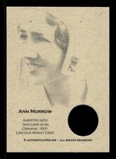 #NS0082 ANN MORROW 1931 Coin Collector Oddball Card FREE SHIPPING