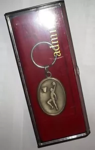 Olympische Spiele ATLANTA 1996 Original BASKETBALL Zinn Schlüsselanhänger & Etui SEHR SCHÖN! - Bild 1 von 5