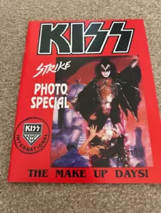KISS STRIKE VINTAGE FANZINE MAGAZINE 48 PAGES VERY RARE not remco mego aucoin - Picture 1 of 13