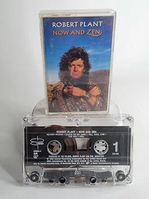 ROBERT PLANT Now And Zen Cassette Tape Heaven Knows Dance On My Own Why - Image 1 of 2