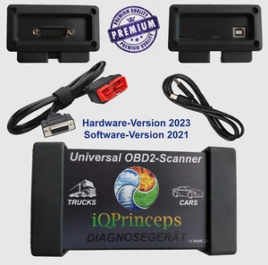 KFZ Diagnosegerät Profi Software alle Marken OBD2 PKW LKW Auto Tester Bluetooth - Bild 1 von 3