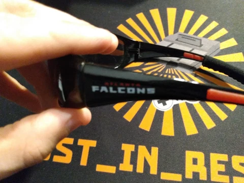 Atlanta Falcons Officially Licensed 3 Dot Wrap Sunglasses NFL Unisex Cover