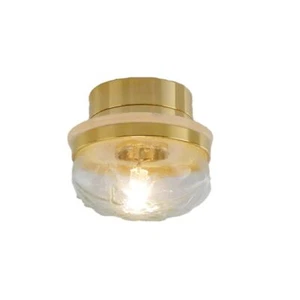 Dolls House Miniature Lighting LED Battery Light Round Ceiling Lamp - Picture 1 of 8