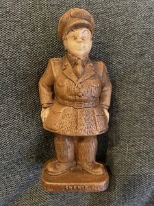 Vintage 1944 KFS Private Archie Syroco Composite Wood Figure Figurine 5 1/4” - Picture 1 of 8
