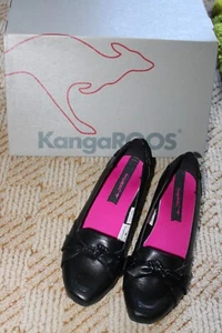 BNIB WOMENS LEATHER SHOES BY KangaROOS SIZE UK 3 - Imagen 1 de 8