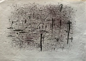 Lithografie Reisefieber Thomas Bayerle 42 x 57,3 cm - Bild 1 von 9