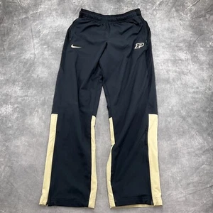 Nike Hose Herren Large schwarz beige PURDUE Boilmakers Logo Colorblock Dri Fit Track - Bild 1 von 15