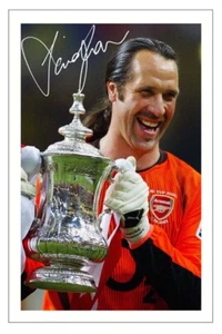 DAVID SEAMAN signiertes Autogramm FOTO Fan Geschenk Signaturdruck ARSENAL Fußball - Bild 1 von 1