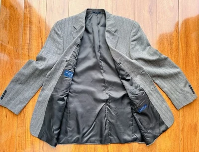 Chaqueta de traje para hombre John Ashford 100 % lana 42R Foto 1 de 4