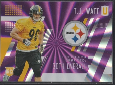 2017 UNPARALLELED - TJ WATT - RAINBOW SPOKES RC /149 - Image 1 of 2
