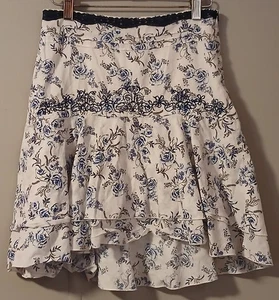 Mary Kate and Ashley girls size 14 floral skirt - Picture 1 of 4