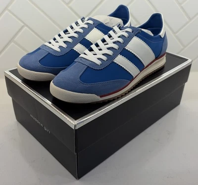 Tenis Madden Girl Jumper Azul Blanco Mujer Zapatos Talla 7 CAJA NUEVA Foto 1 de 4