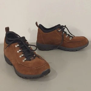 Lands End Hiking Boots Brown Lace Up size 8.5B Suede - Picture 1 of 8