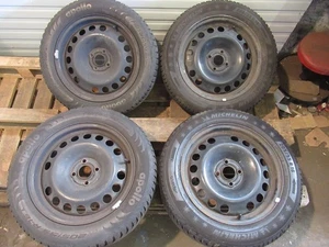 !6,5mm! gute Winterräder Opel Astra H z.B. GTC 205/55 R16 6,5Jx16 ET37 4x100 - Bild 1 von 9