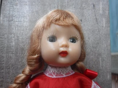 Muñeca de colección 1954 8" Nancy Ann Storybook "MUFFIE" con atuendo etiquetado 1956 # 406 Foto 1 de 4