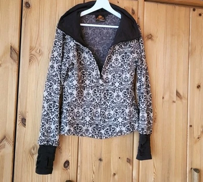 Chapati Jacke Paisley Muster Gr.M/L o.38/40 beige braun Baumwollstrick kuschelig - Bild 1 von 4