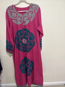 Pink Suzani caftan - Picture 1 of 2