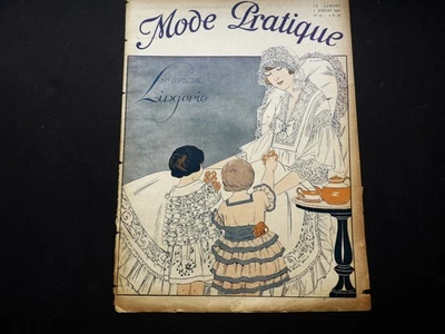 La Mode Pratique – 7 July, 1923, No. 27 French Fashion Magazine. - Image 1 of 4